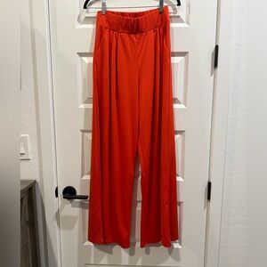 Wide leg palazzo pants